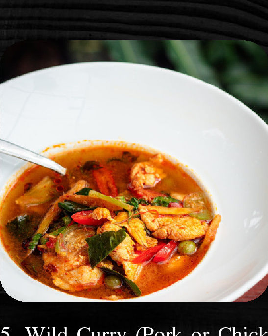Wild Curry (Pork or Chicken)