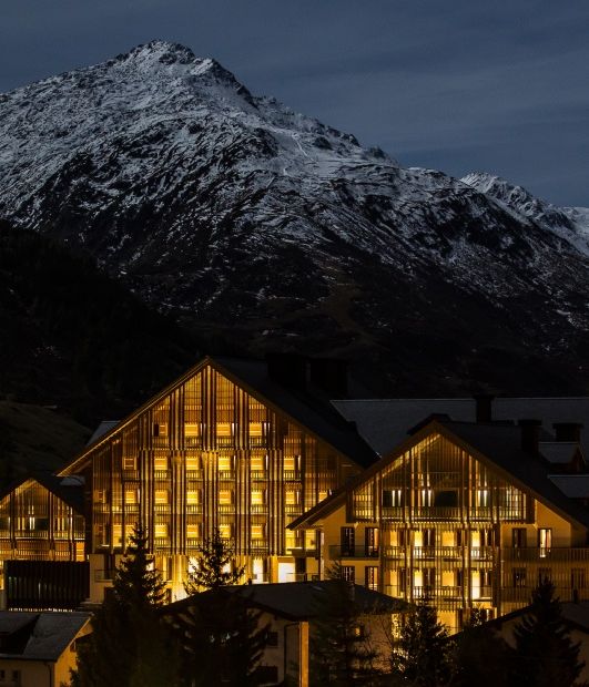 The Chedi in der Nacht