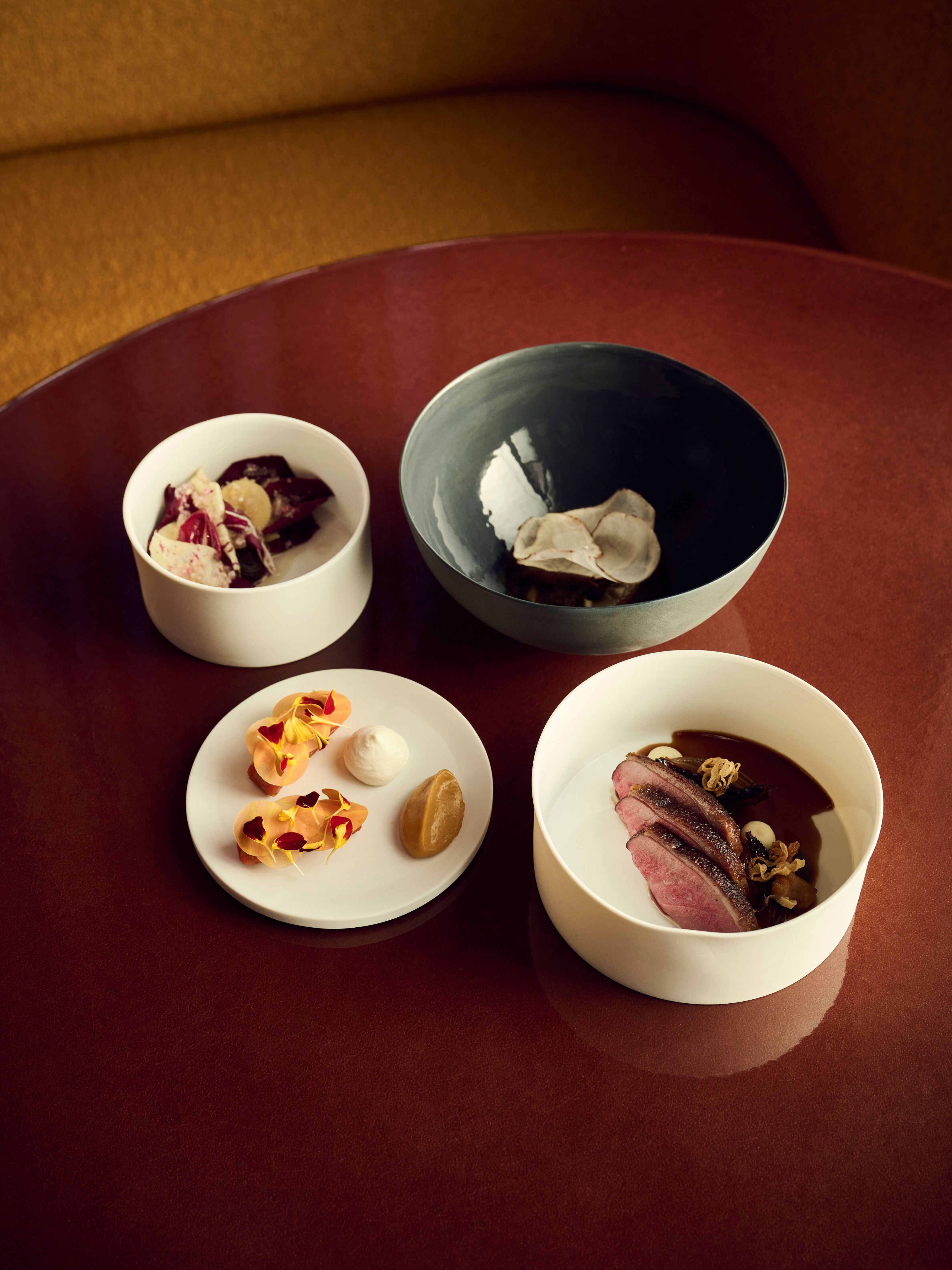 IGNIV dishes on a table