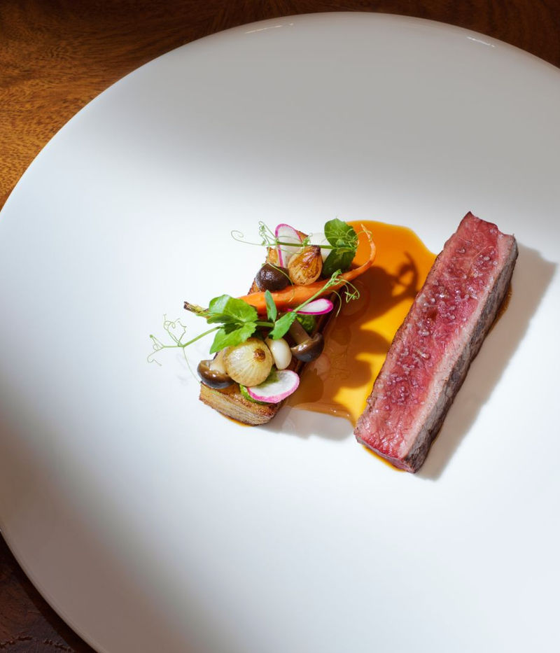 gourmet plate