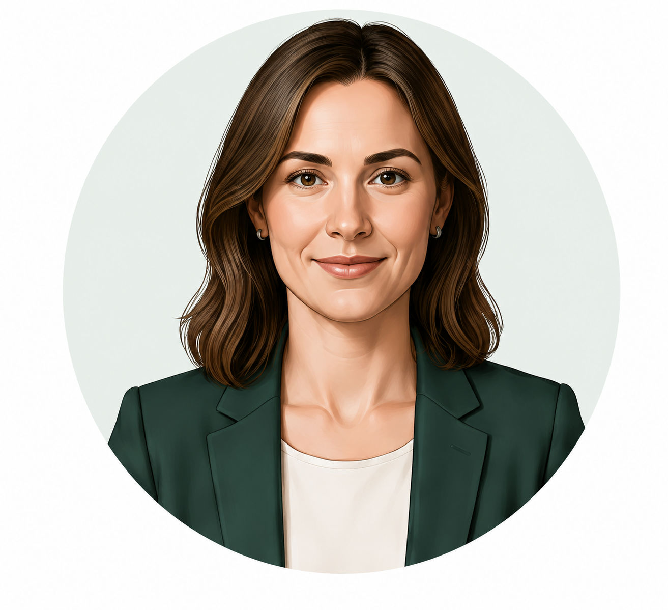 Entscheiderin mit Kaufabsicht bei der Suche nach einem Anbieter