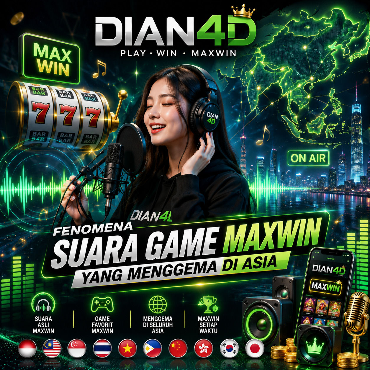 DIAN4D 🎧 Fenomena Suara Game Maxwin yang Menggema di Asia