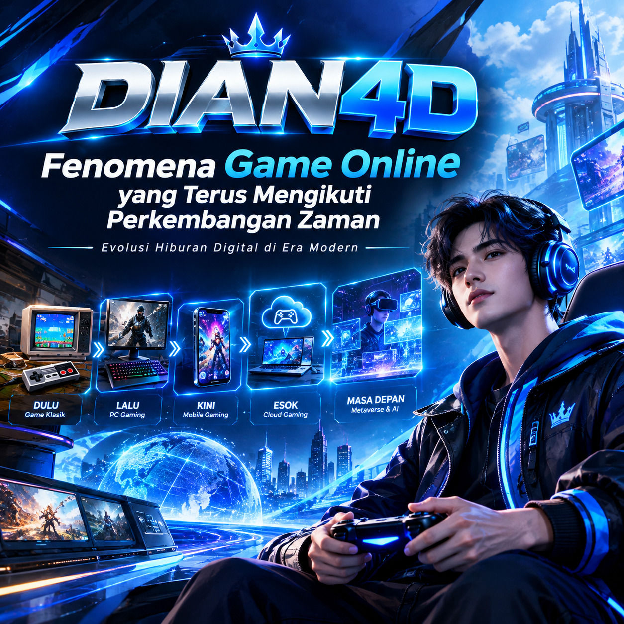 DIAN4D: Fenomena Game Online yang Terus Mengikuti Perkembangan Zaman