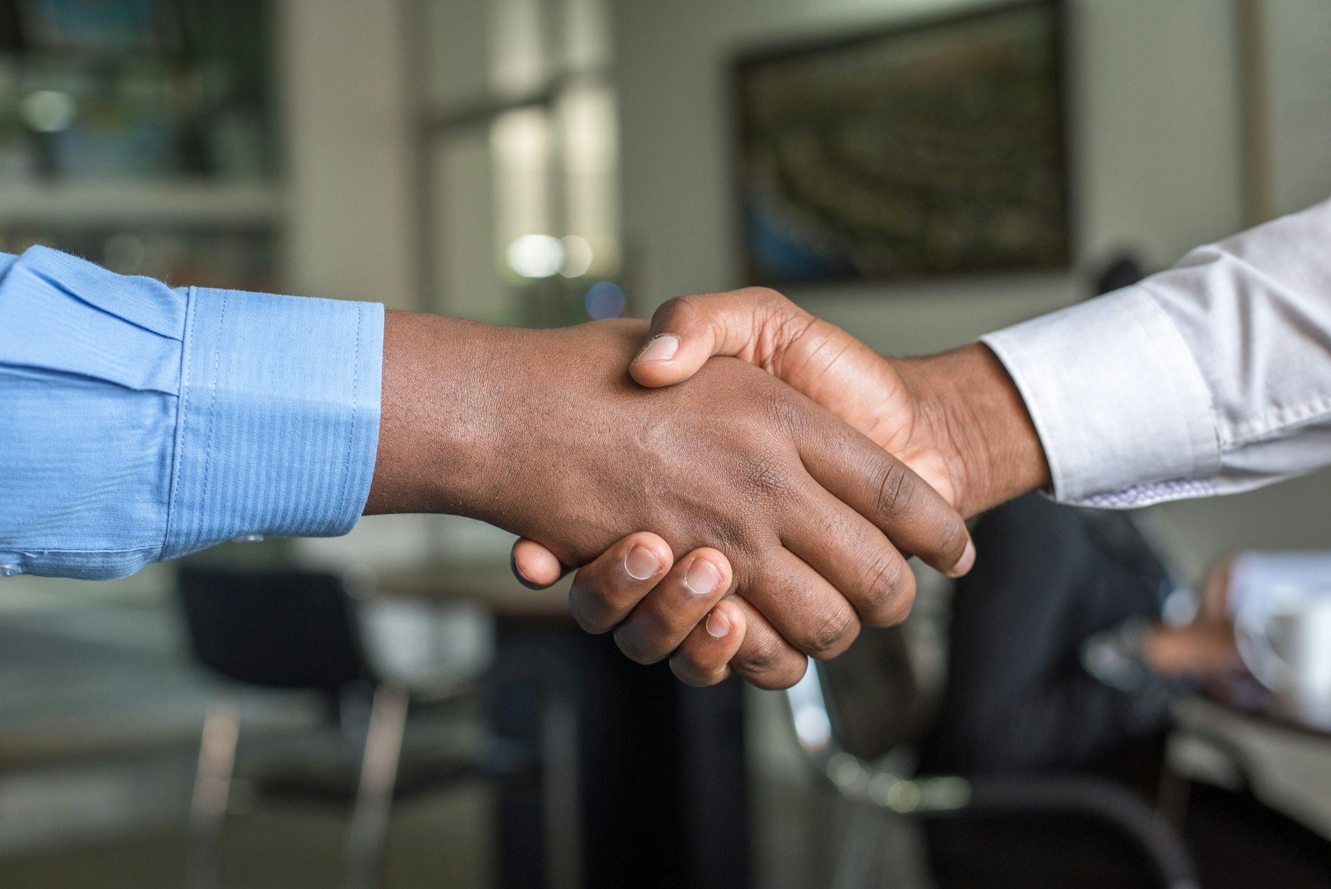 Handschlag - Vertrauen und Partnerschaft