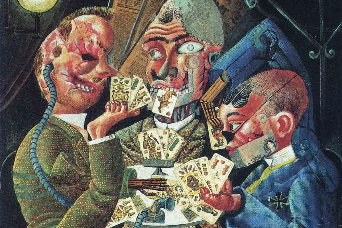 Otto Dix - Skat Players