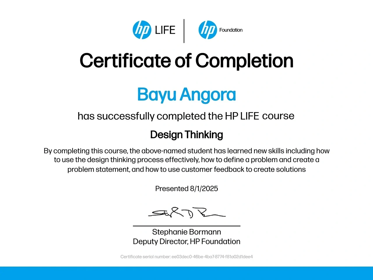 HP Life | Design Thinking | Bayu Angora