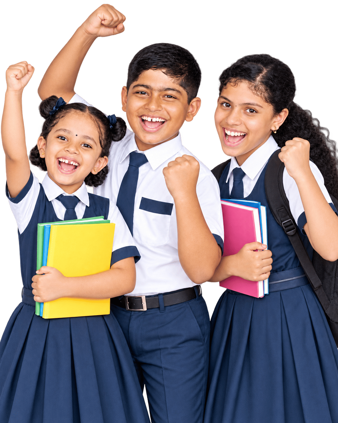 SSVK student celebrating academic achievement