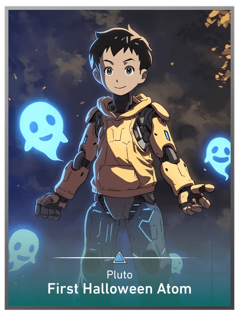 First Halloween Atom