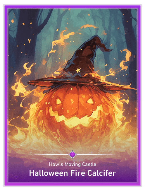 Halloween Fire Calcifer