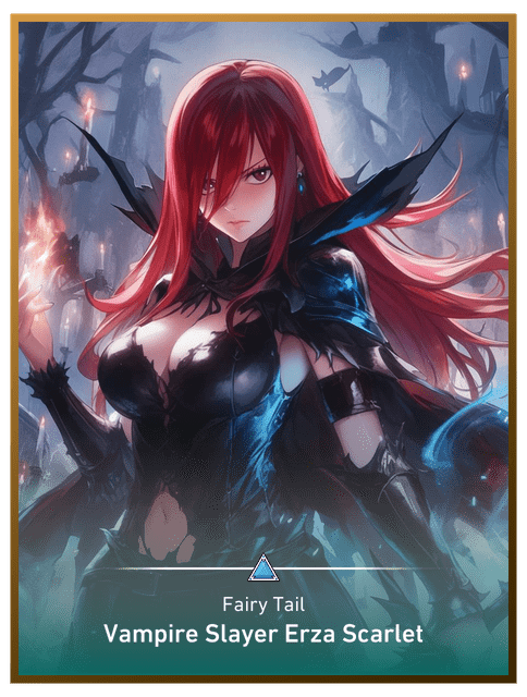 Vampire Slayer Erza Scarlet