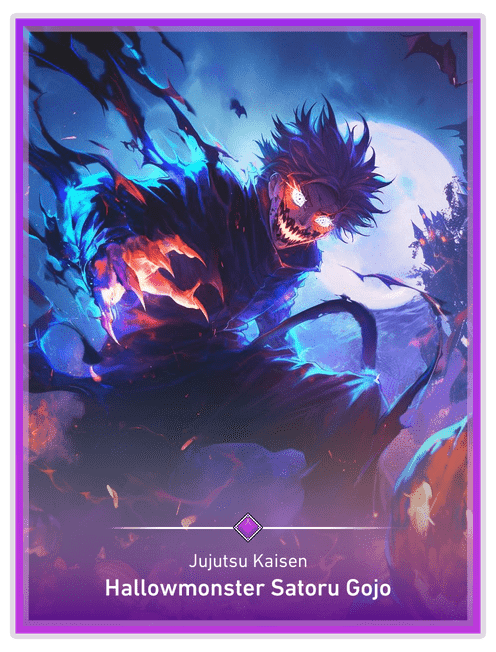 Hallowmonster Satoru Gojo
