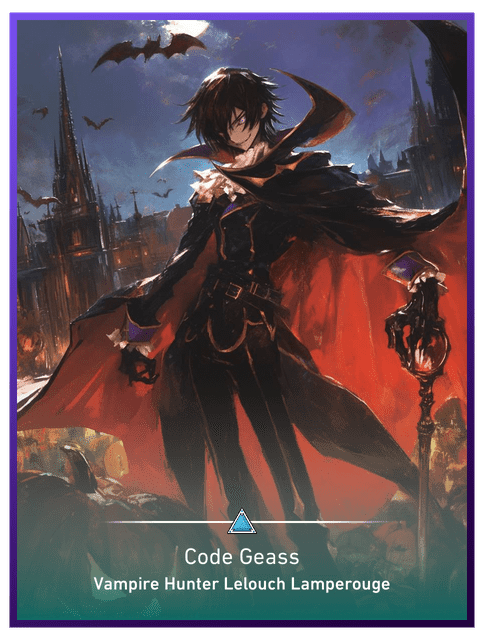 Vampire Hunter Lelouch Lamperouge