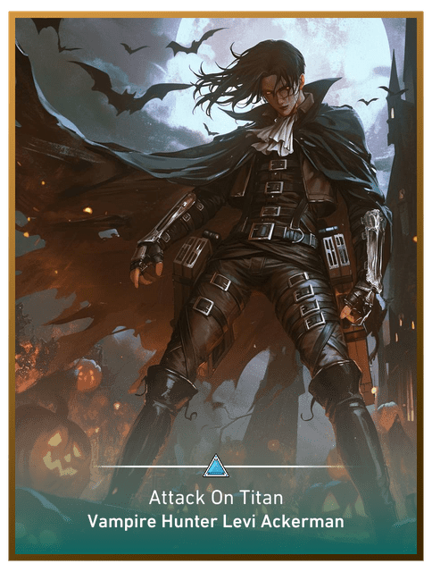 Vampire Hunter Levi Ackerman