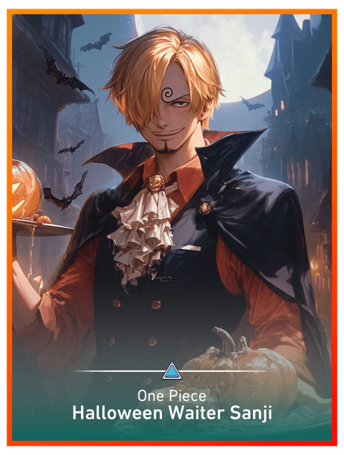 Halloween Waiter Sanji