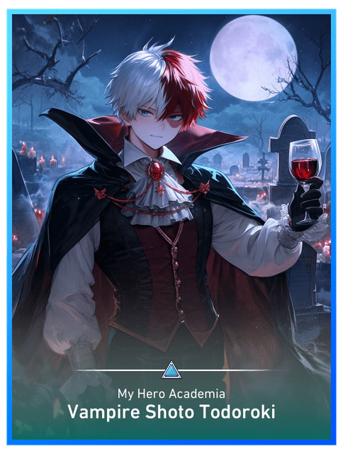 Vampire Shoto Todoroki