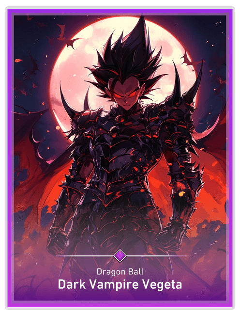 Dark Vampire Vegeta