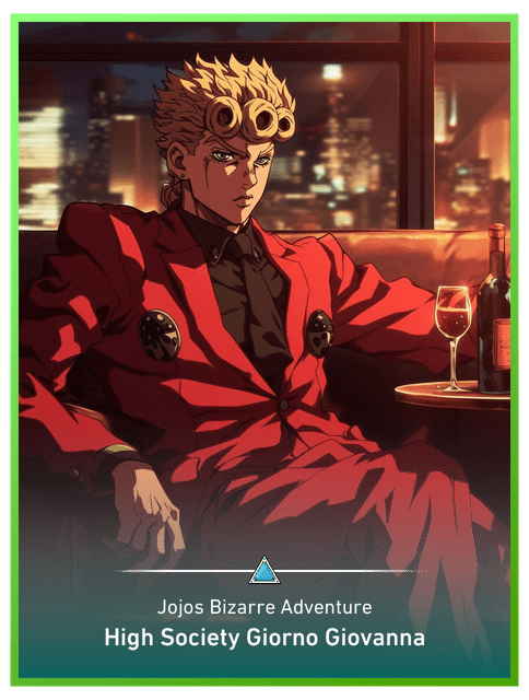 High Society Giorno Giovanna