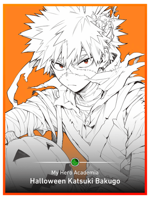 Halloween Katsuki Bakugo