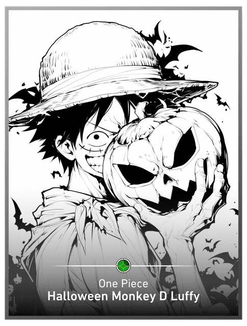 Halloween Monkey D Luffy