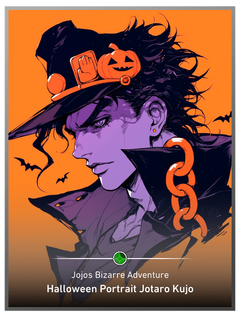 Halloween Portrait Jotaro Kujo