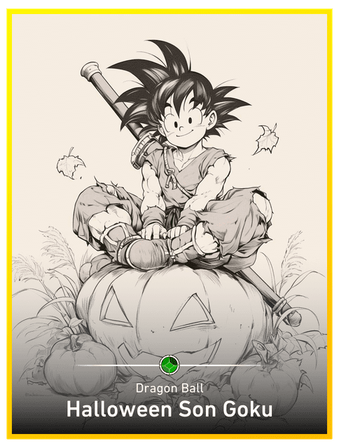 Halloween Son Goku