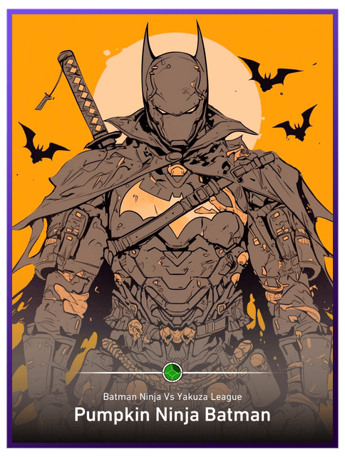 Pumpkin Ninja Batman