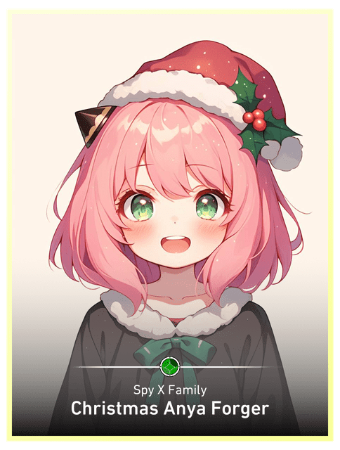 Christmas Anya Forger