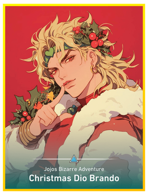 Christmas Dio Brando