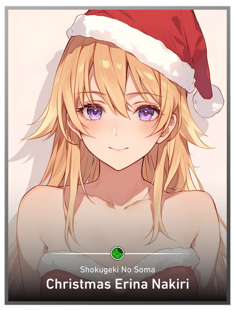 Christmas Erina Nakiri