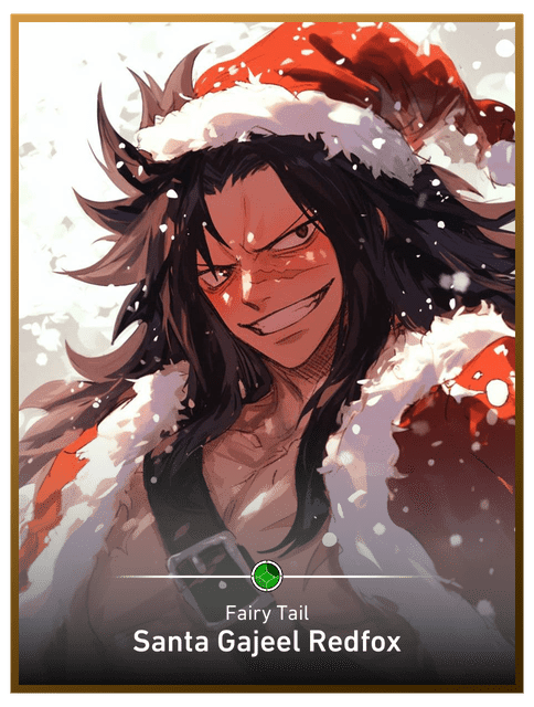 Santa Gajeel Redfox