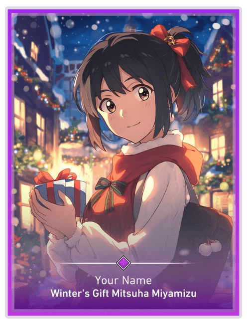 Winter's Gift Mitsuha Miyamizu