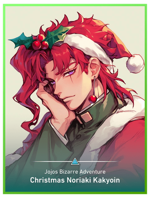 Christmas Noriaki Kakyoin