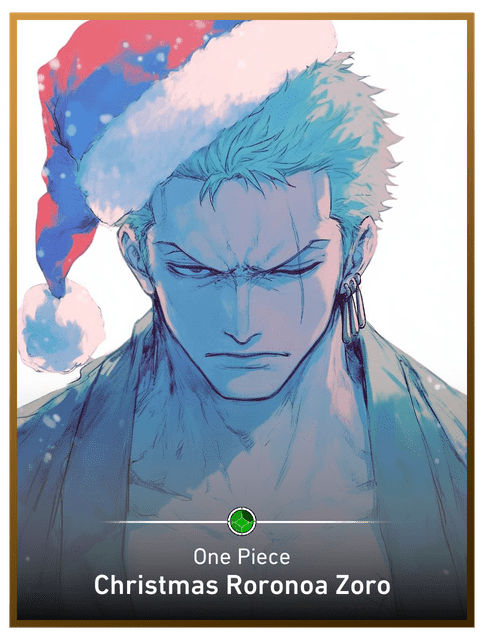 Christmas Roronoa Zoro