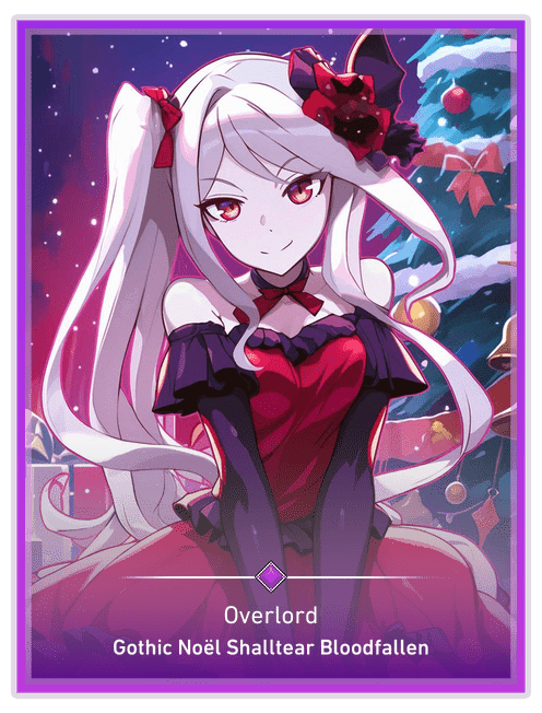 Gothic Noël Shalltear Bloodfallen