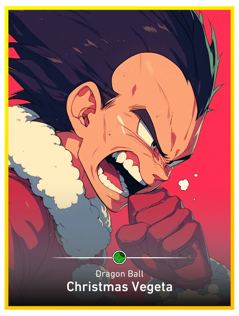 Christmas Vegeta