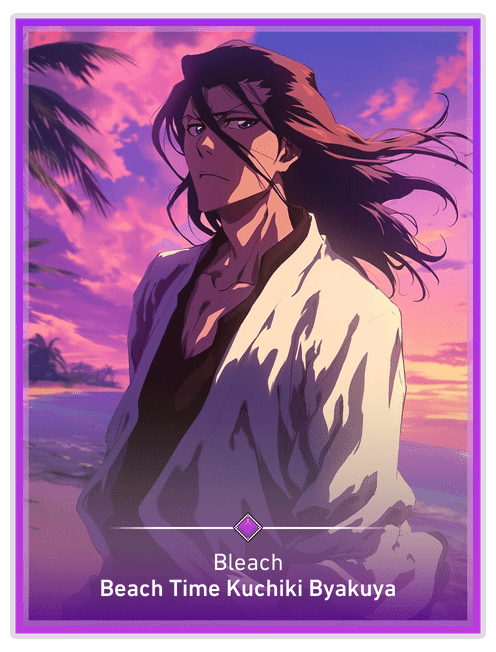 Beach Time Kuchiki Byakuya