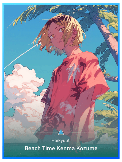 Beach Time Kenma Kozume
