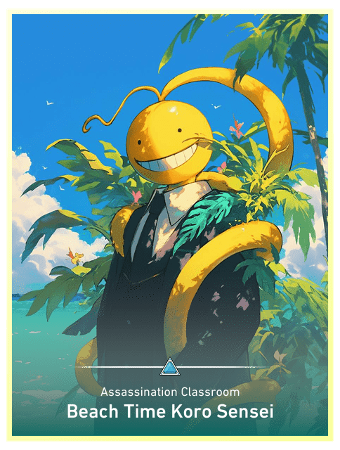 Beach Time Koro Sensei