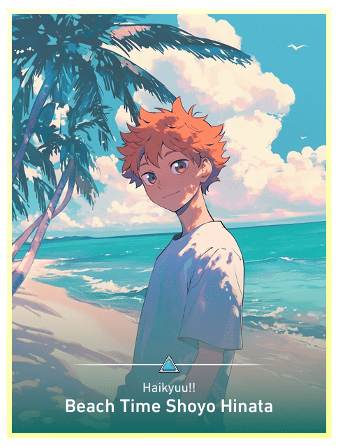 Beach Time Shoyo Hinata