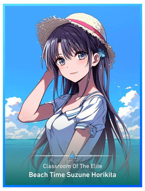 Beach Time Suzune Horikita