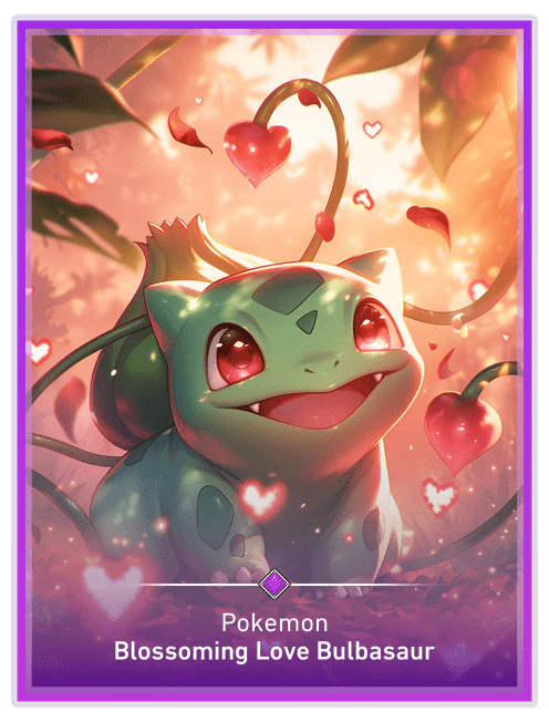 Blossoming Love Bulbasaur
