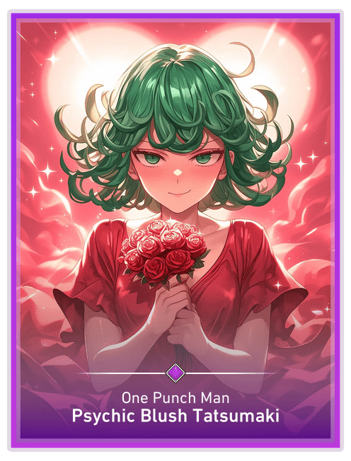Psychic Blush Tatsumaki