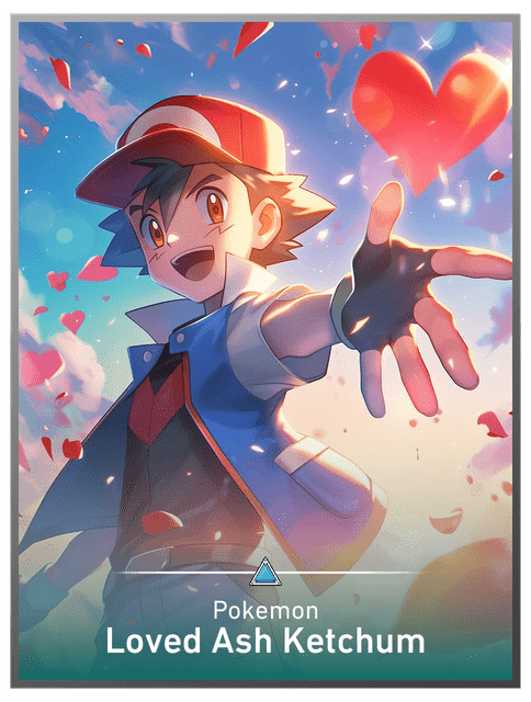 Loved Ash Ketchum