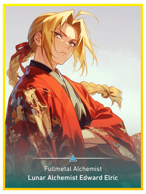 Lunar Alchemist Edward Elric