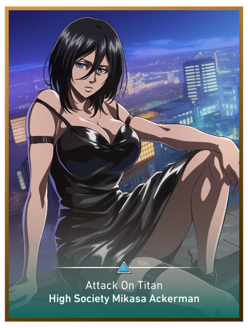 High Society Mikasa Ackerman