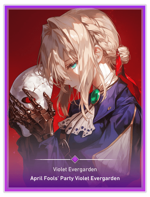 April Fools' Party Violet Evergarden