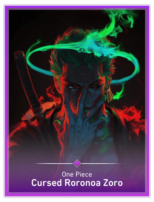 Cursed Roronoa Zoro