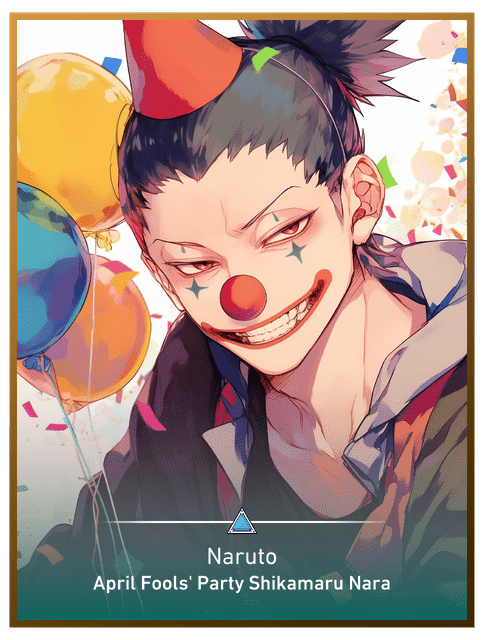 April Fools' Party Shikamaru Nara