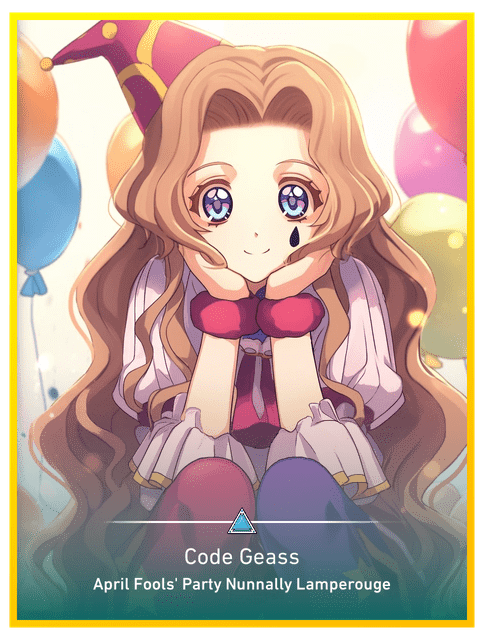 April Fools' Party Nunnally Lamperouge