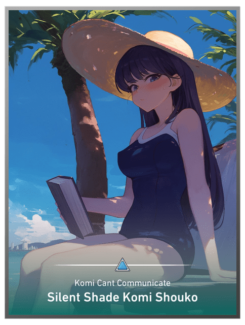 Silent Shade Komi Shouko